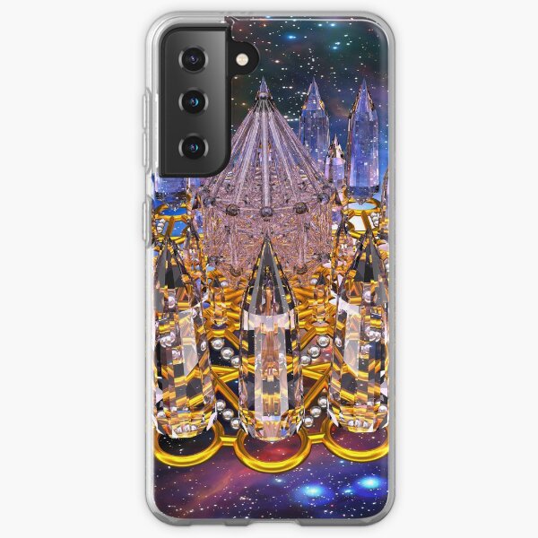 Crystal Merkaba Matrix Stargate Samsung Galaxy Soft Case