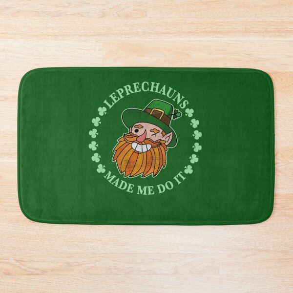 Item preview, Leprechauns Made Me Do It- mischievous Irish Pixie designed and sold by Merch-Tees.