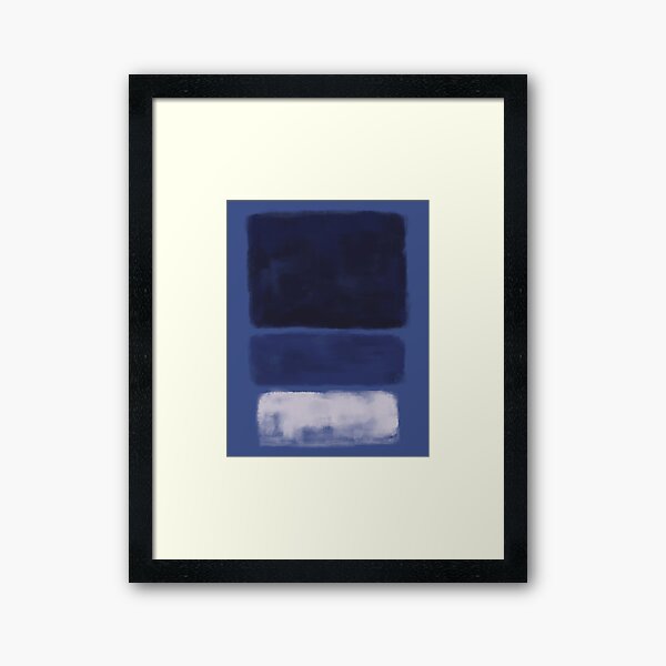 Rothko Inspired #26 Framed Art Print