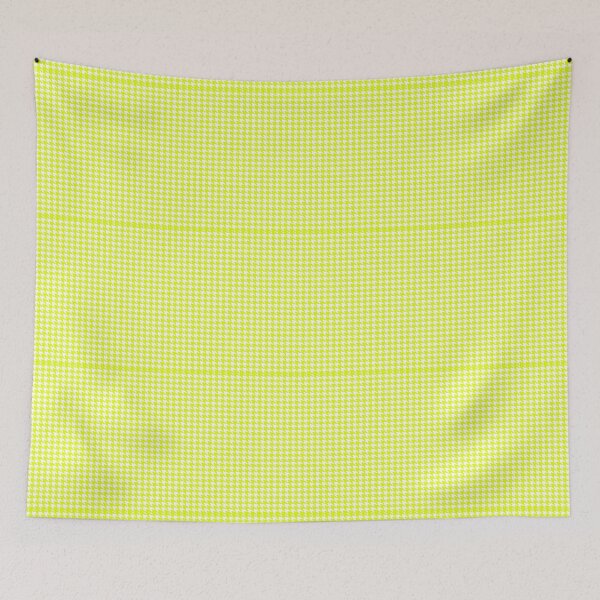 Item preview, pied de poule chartreuse designed and sold by Esteuan.