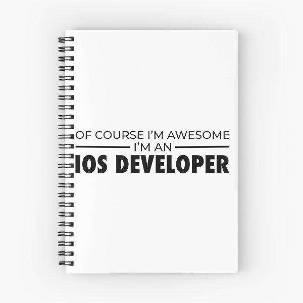 Item preview, Of course I'm awesome I'm an iOS developer designed and sold by ErenStream.