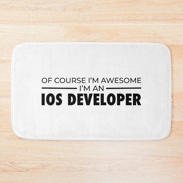 Item preview, Of course I'm awesome I'm an iOS developer designed and sold by ErenStream.