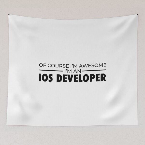 Item preview, Of course I'm awesome I'm an iOS developer designed and sold by ErenStream.