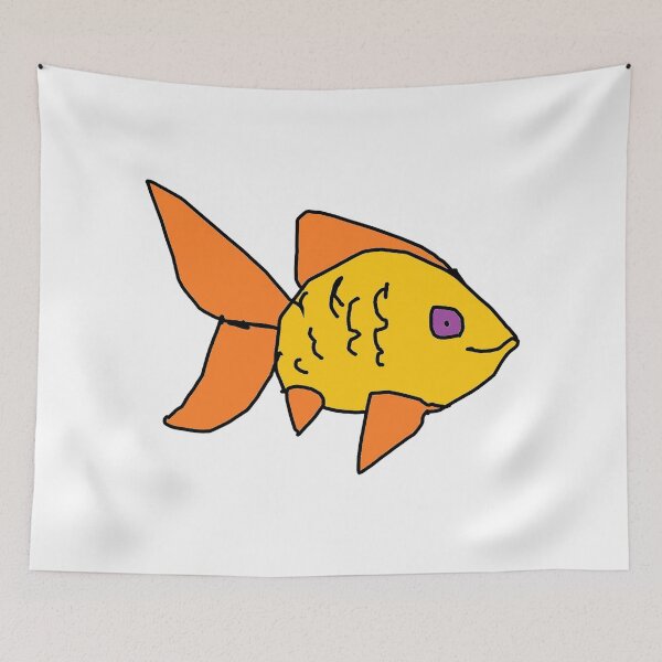 Aperçu de l'œuvre poisson orange créée et vendue par Phoebe Leech.