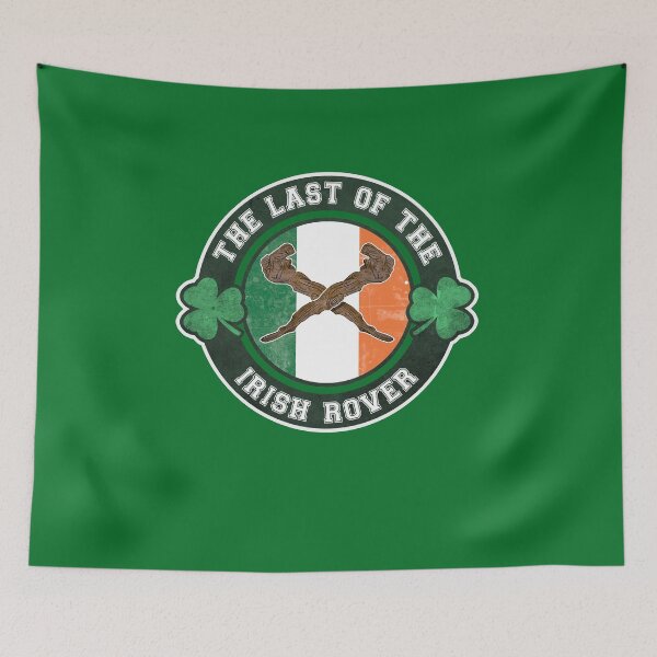 Item preview, Last of the Irish Rover- Crossed Shillelaghs Design designed and sold by Merch-Tees.