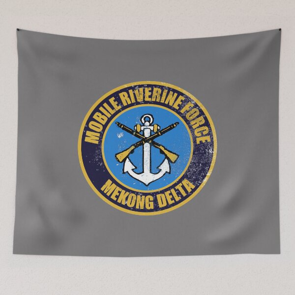 Item preview, Mobile Riverine Force Patch (distressed) designed and sold by StrongVlad.