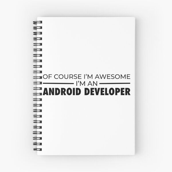 Item preview, Of course I'm awesome I'm an Android developer designed and sold by ErenStream.