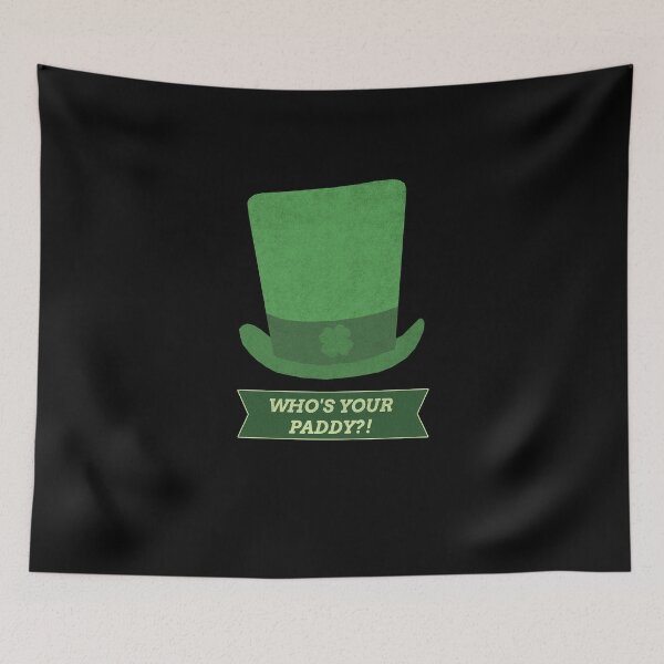 Item preview, Whos Your Paddy- St Patricks Day Joke Pun designed and sold by Merch-Tees.
