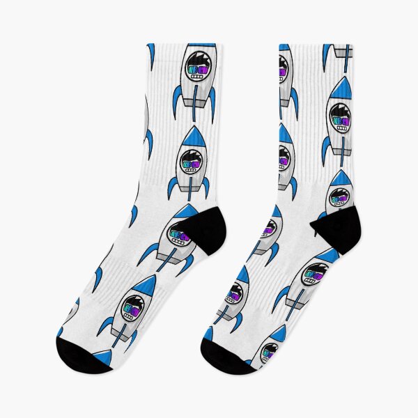 Item preview, Space nerd in a rocket to outer space designed and sold by NerdySherds.