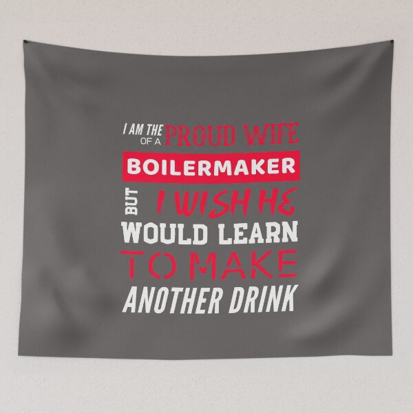 Item preview, Proud Wife of a Boilermaker designed and sold by HappySchnapper.