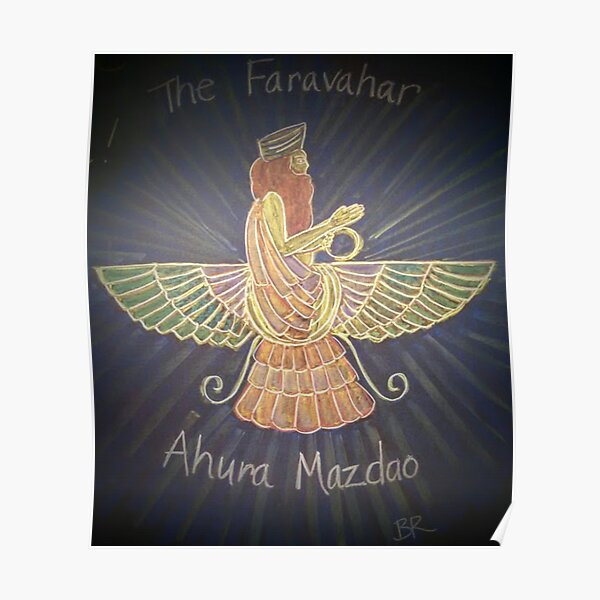 Ahura Mazda Posters Redbubble