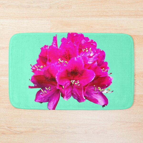 Item preview, Rhododendron on an aqua menthe background designed and sold by Alternative Perspectives.