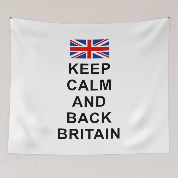 Item preview, Keep calm back Britain designed and sold by BigTime.