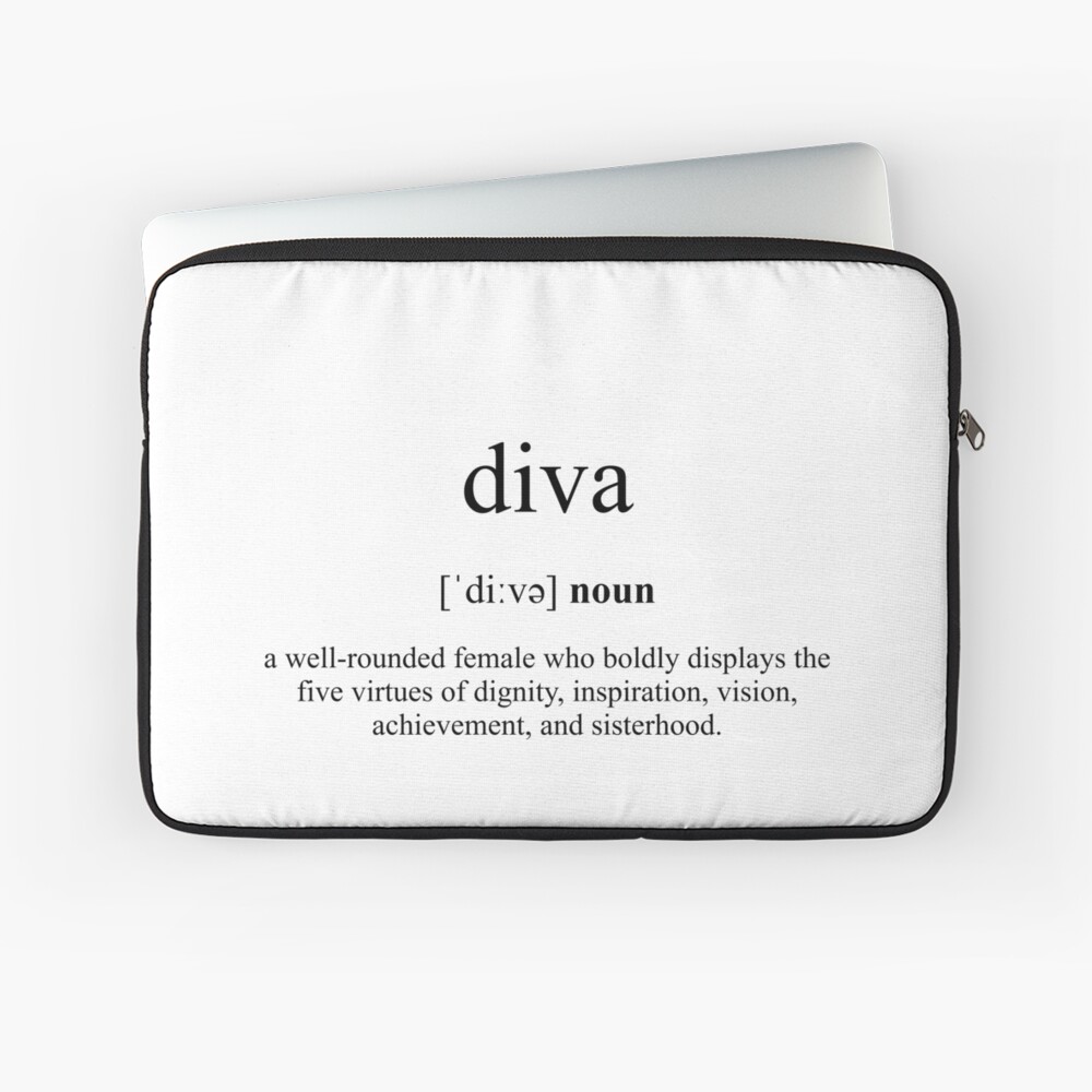 Diva Definition | Dictionary Collection | Postcard