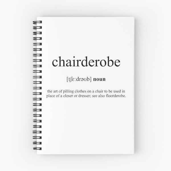 Item preview, Chairderobe Definition | Dictionary Collection designed and sold by Designschmiede.