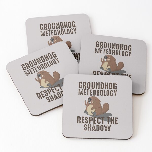 Item preview, Groundhog Funny Meteorology Respect the Shadow Cute Animal designed and sold by alenaz.