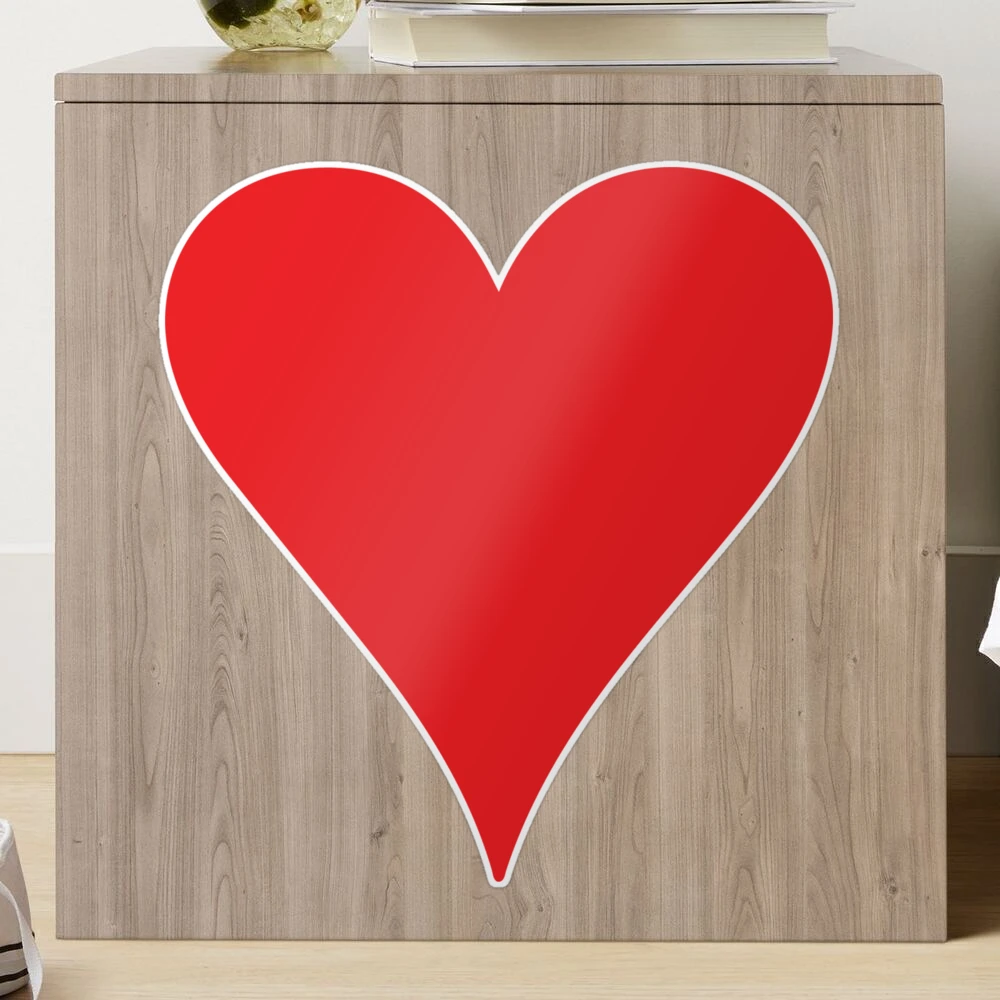 heart Sticker for Sale by Esteuan