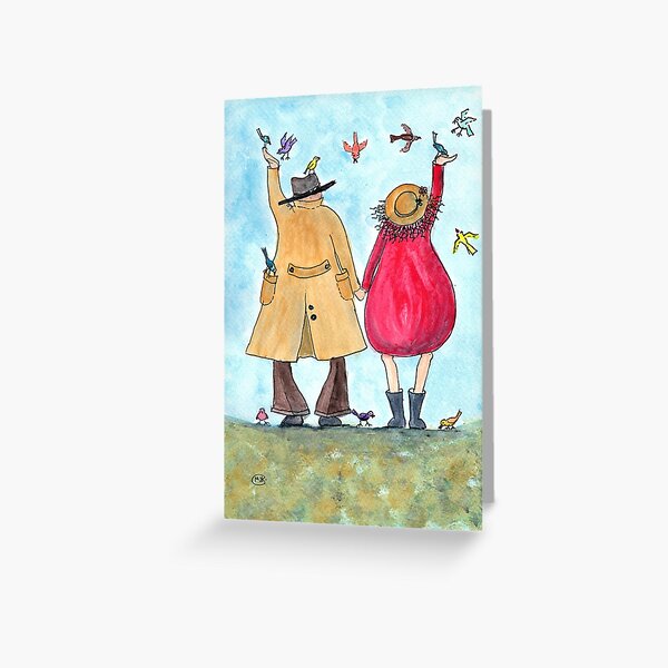 Item preview, Valentine feeding the Birds designed and sold by Marjansart.