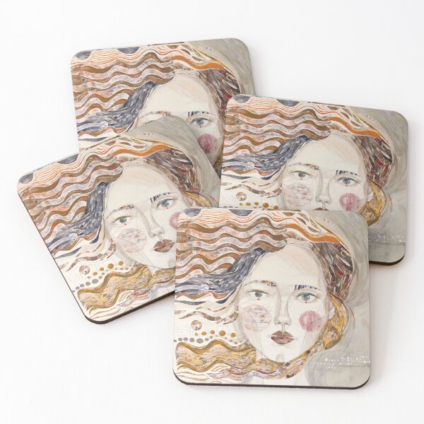Item preview, Girl with curly hair designed and sold by Gabi-Krawczyk.