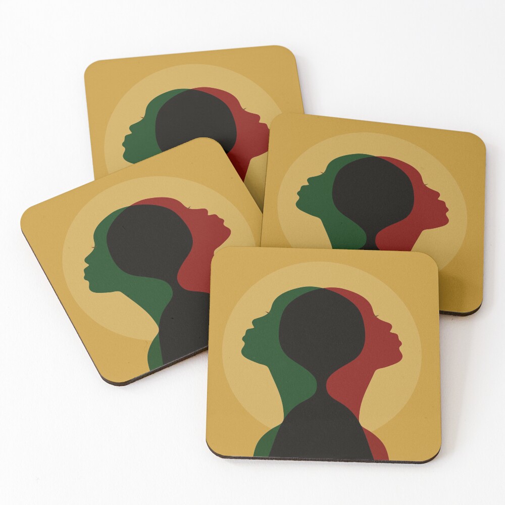 Item preview, Coasters (Set of 4) designed and sold by Yellow-Studio.