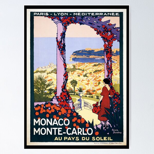 Item preview, Monaco Monte Carlo designed and sold by stickart-marek.