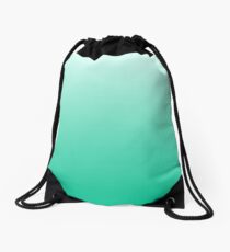 Mint Ombre Drawstring Bag
