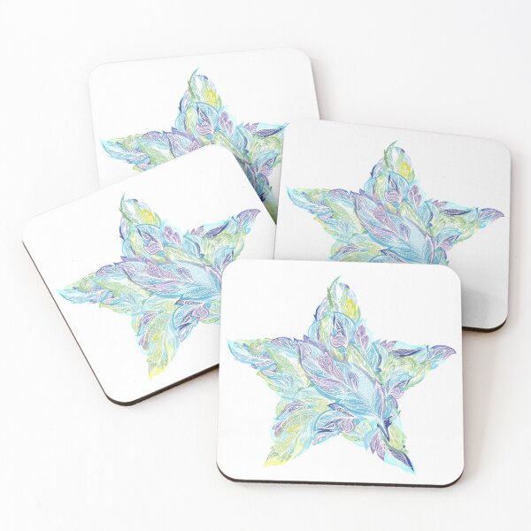 Item preview, Boho feather star designed and sold by kisikoida.