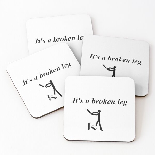 Item preview, cricket term a broken leg designed and sold by 6059.