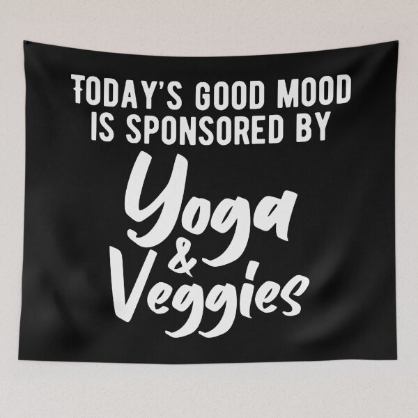 Item preview, Funny Yoga & Veggies designed and sold by ReignGFX.