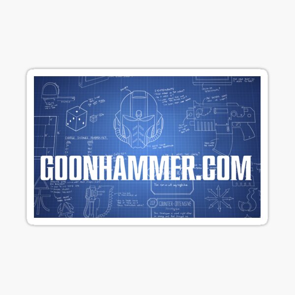 Goonhammer 40k Start Competing Banner Sticker