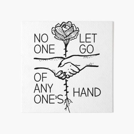 Item preview, No one let go of anyone's hand designed and sold by Ricardo Corsi.