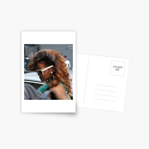 Rihanna @ House Of Frazier Oxford Circus Postcard