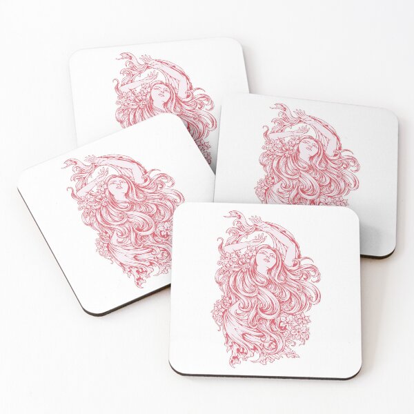 Item preview, Beautiful Girl with RED ROSE designed and sold by BALONROSU.