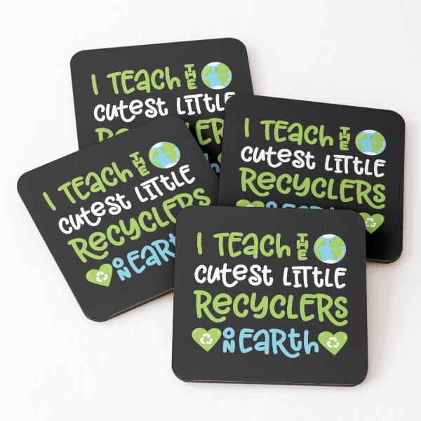 Item preview, Earth Day Teacher 2020 Recycle Teach Cutest Planet Saying design designed and sold by CreatedByHeidi.