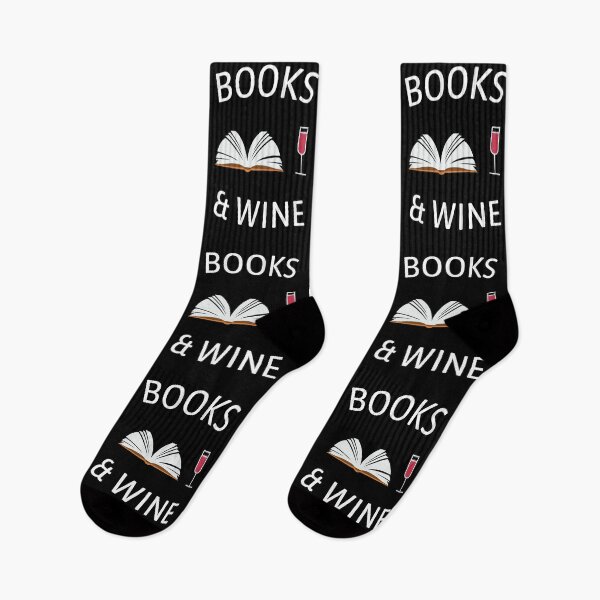 Item preview, Books and Wine Reading Readers Teacher designed and sold by TastefulTees.