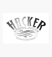 Hacker Photographic Print