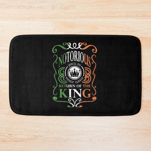 Item preview, Notorious Return of the King- Irish Shamrock Tricolour Flag designed and sold by Merch-Tees.