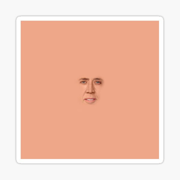 Item preview, Nicolas Cage Face designed and sold by Ricardo Corsi.