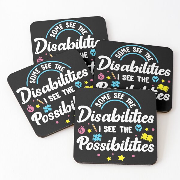Item preview, Inspirational Special Ed Teacher Gift - Some See The Disabilities, I See The Possibilities designed and sold by kntranhoang.