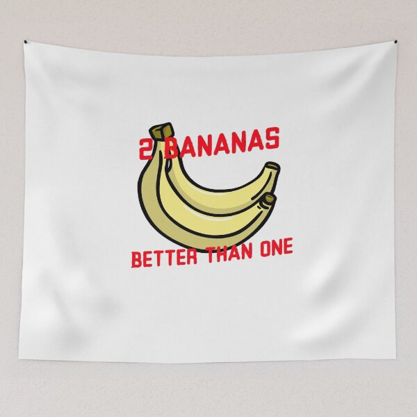 Item preview, Two Bananas better than one designed and sold by lovesuperkarma.