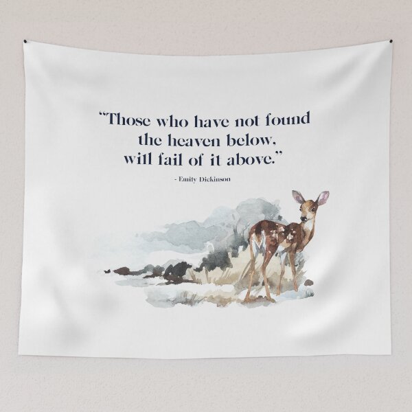 Item preview, Those who have not found heaven below - Emily Dickinson designed and sold by TheCurators.