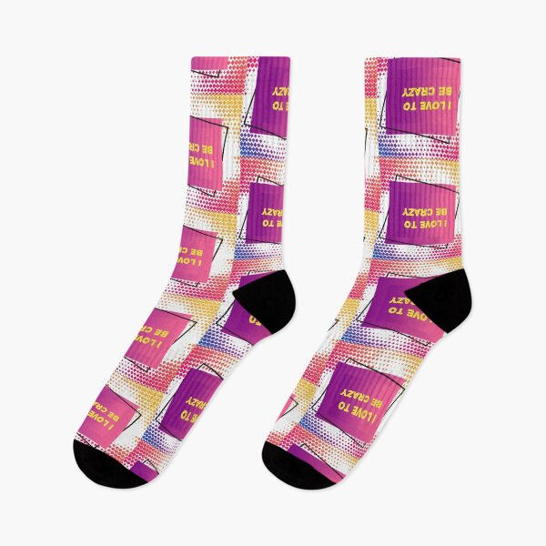 Item preview, Me encanta estar loco diseño para redbubble designed and sold by Sandy19687.
