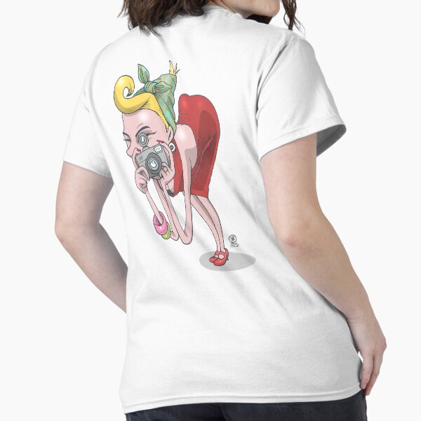 Item preview, Red girl photographer designed and sold by Oscar Sánchez Requena.