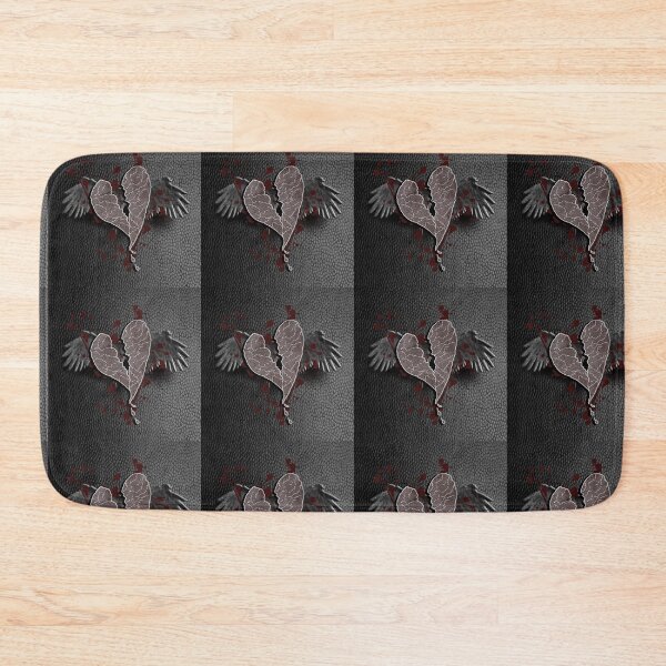 Item preview, Dark WInged Heart Broken Graphic Art Design Anti-Valentines Day designed and sold by tamdevo1.