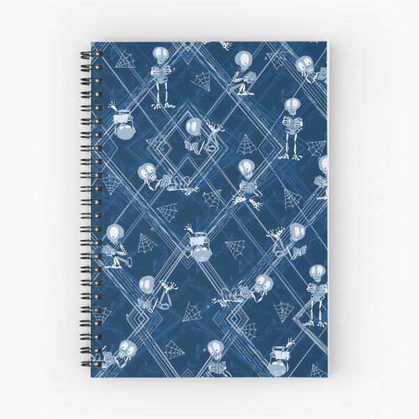 Item preview, Literary Skeletons in Classic Blue designed and sold by ArgyleImp.
