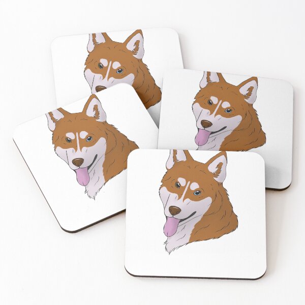Item preview, Siberian Husky - Red designed and sold by Cynthiaetal.
