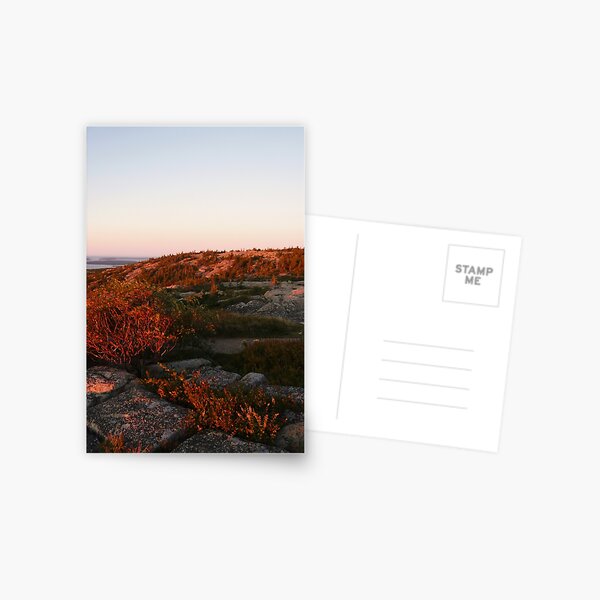 Landscape Photography - Acadia 08 Postcard
