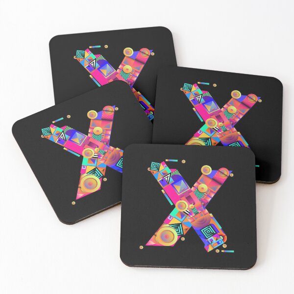 Item preview, Colorful Alphabet, Letter X designed and sold by Space-Bug.