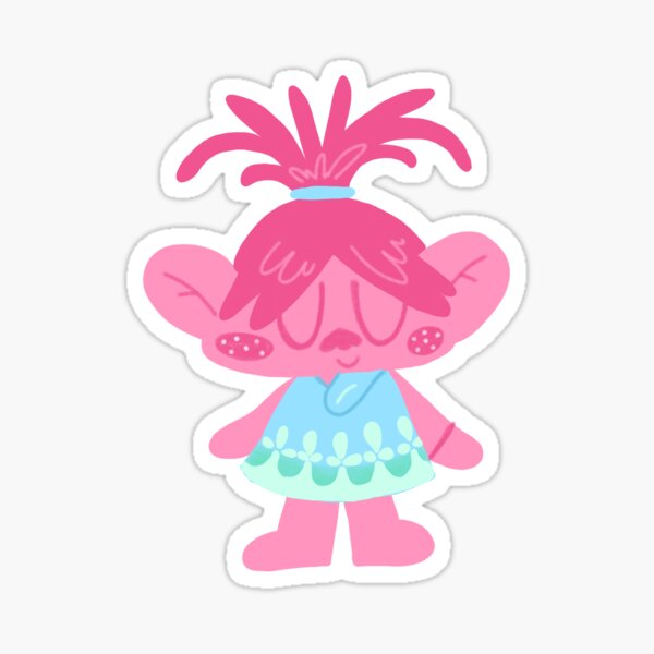 Princess Poppy Stickers | Redbubble