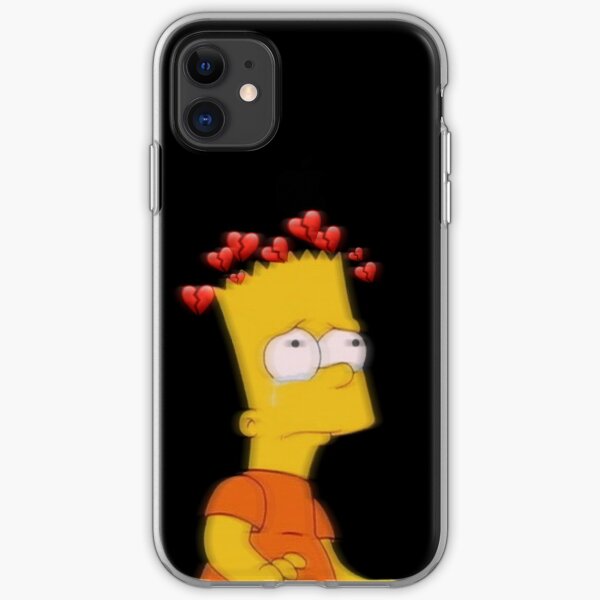 Sad Bart 3 iPhone Soft Case